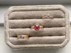 Gemstone Stacking Rings