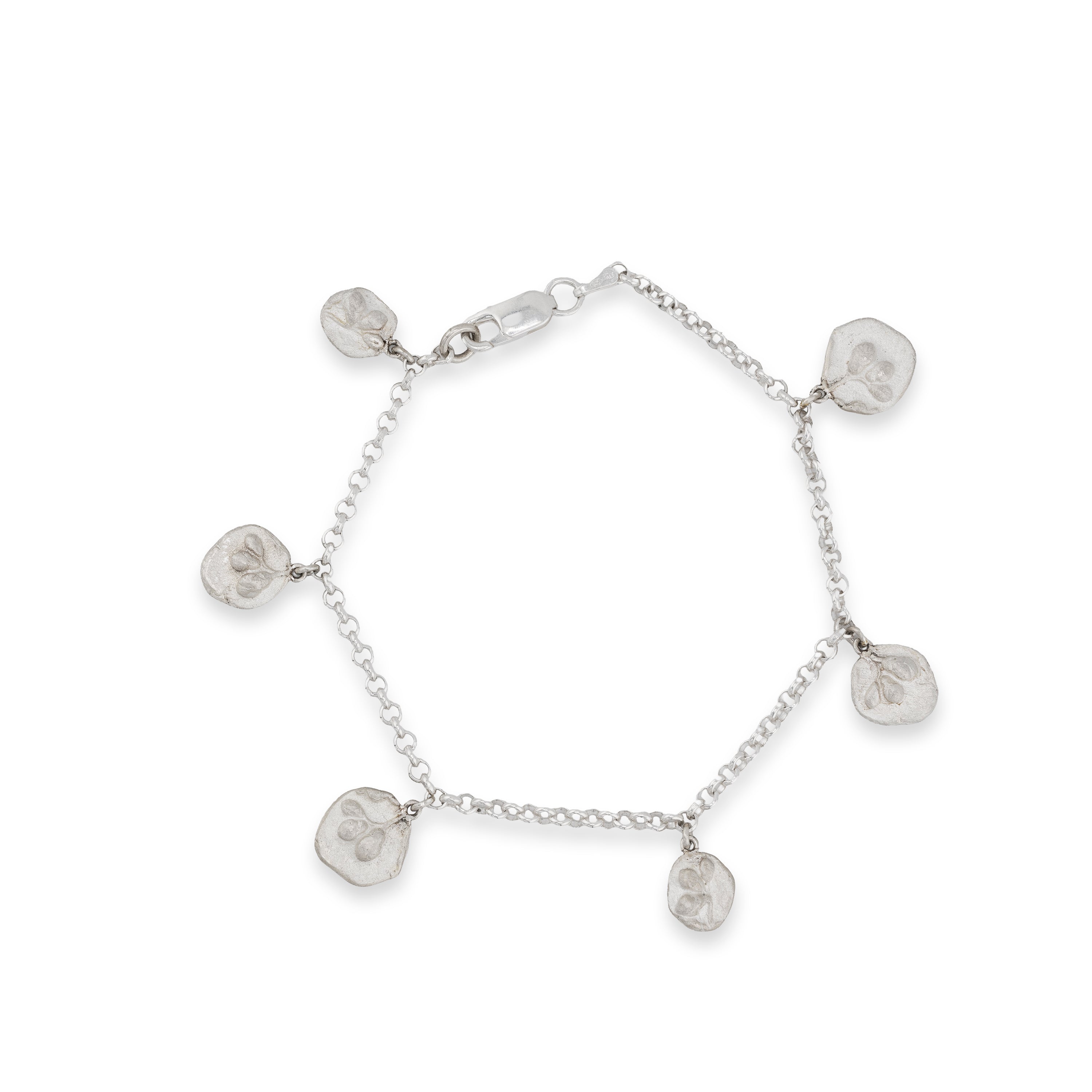 Floral Charm Bracelet