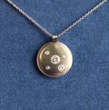 Diamond Disc Pendant