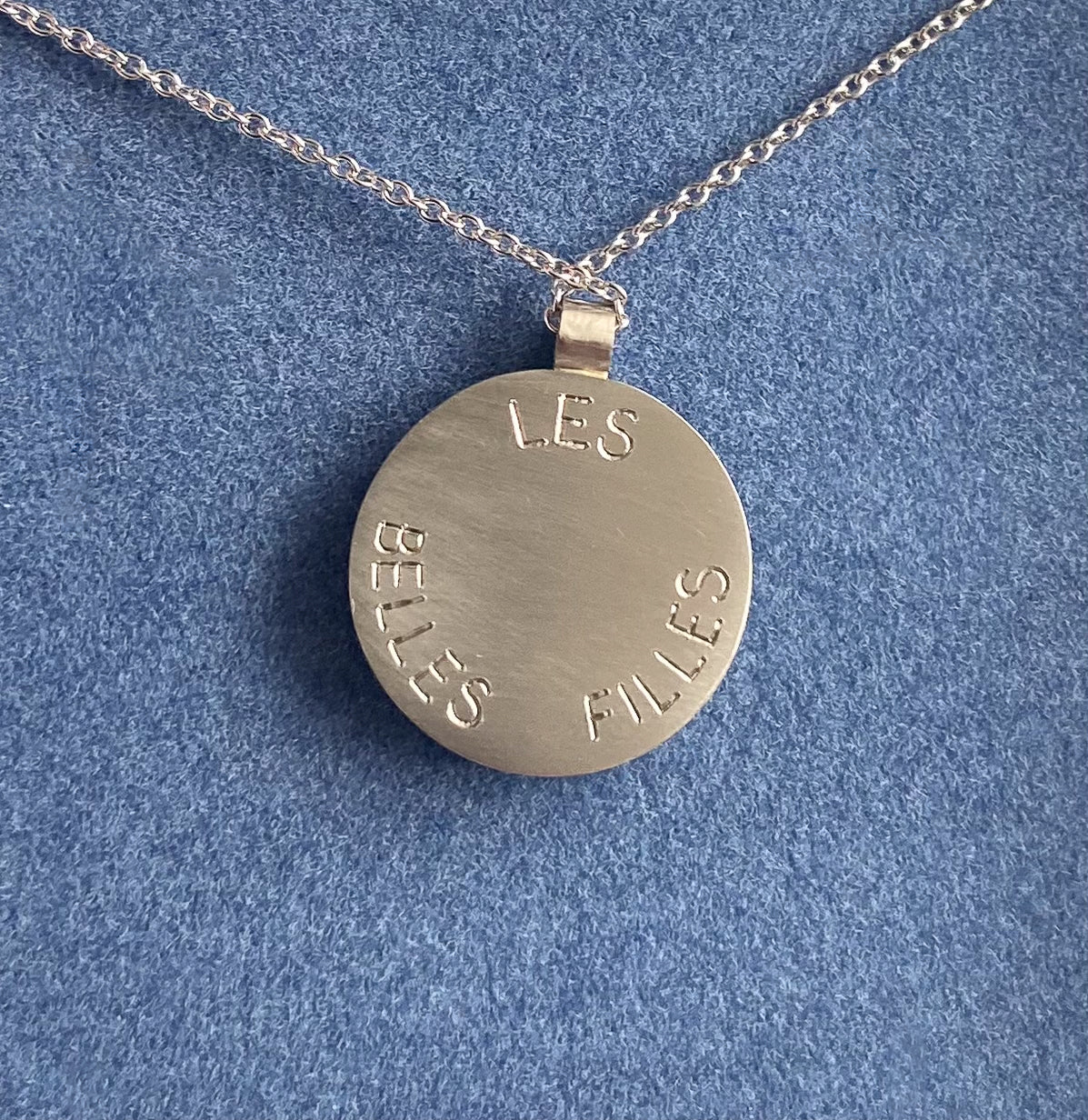 Diamond Disc Pendant