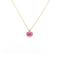 Rosy Pink Oval Sapphire
