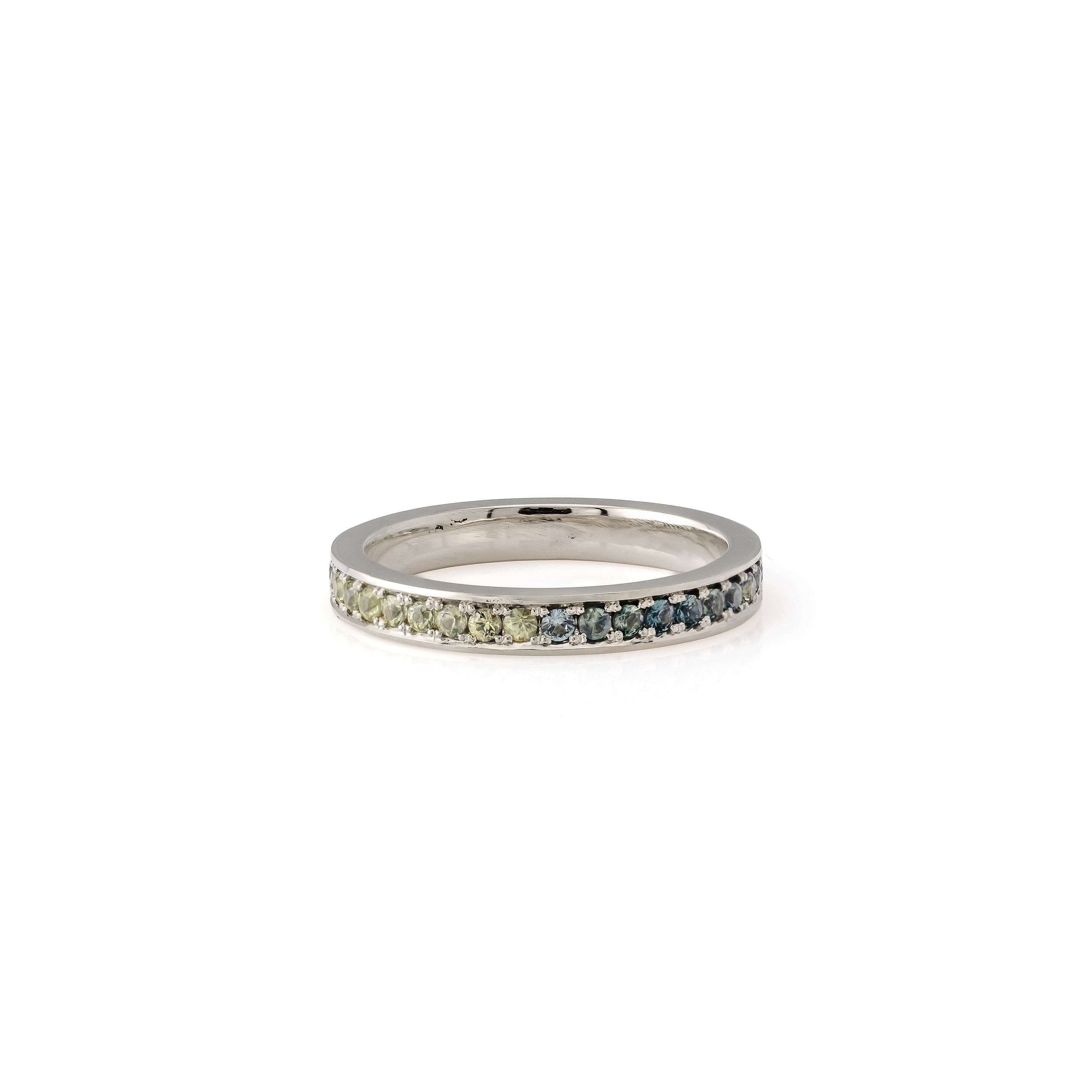 Rainbow Sapphire Ring