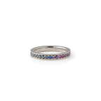 Rainbow Sapphire Ring