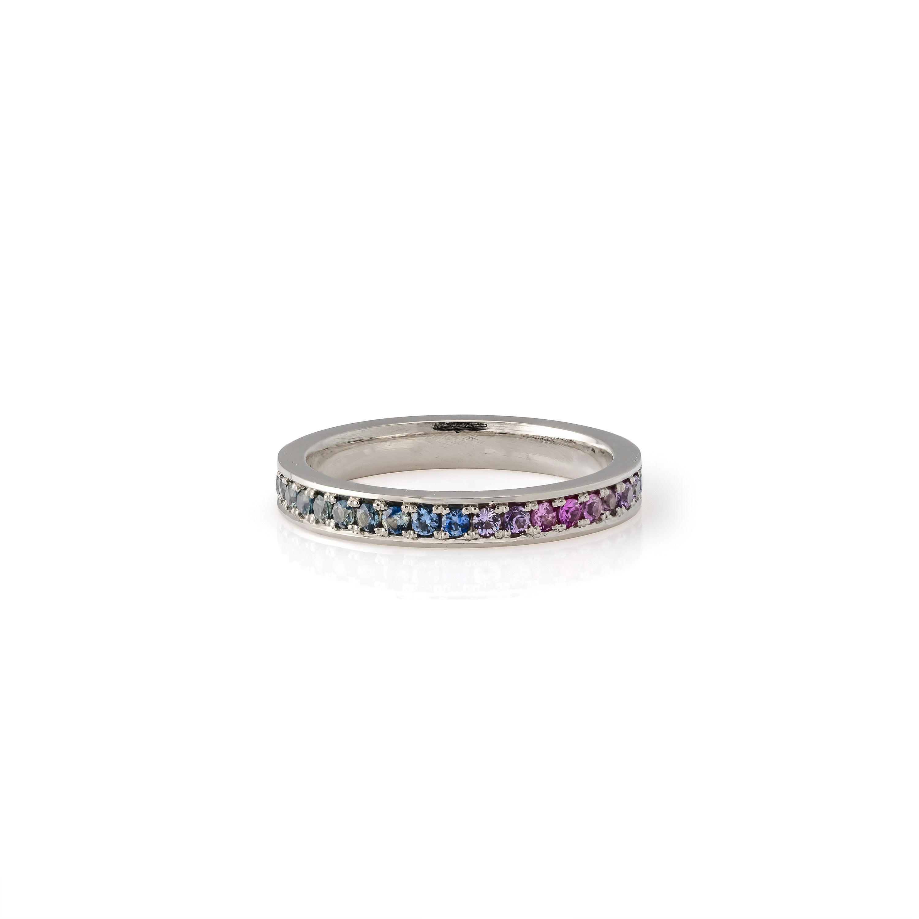 Rainbow Sapphire Ring
