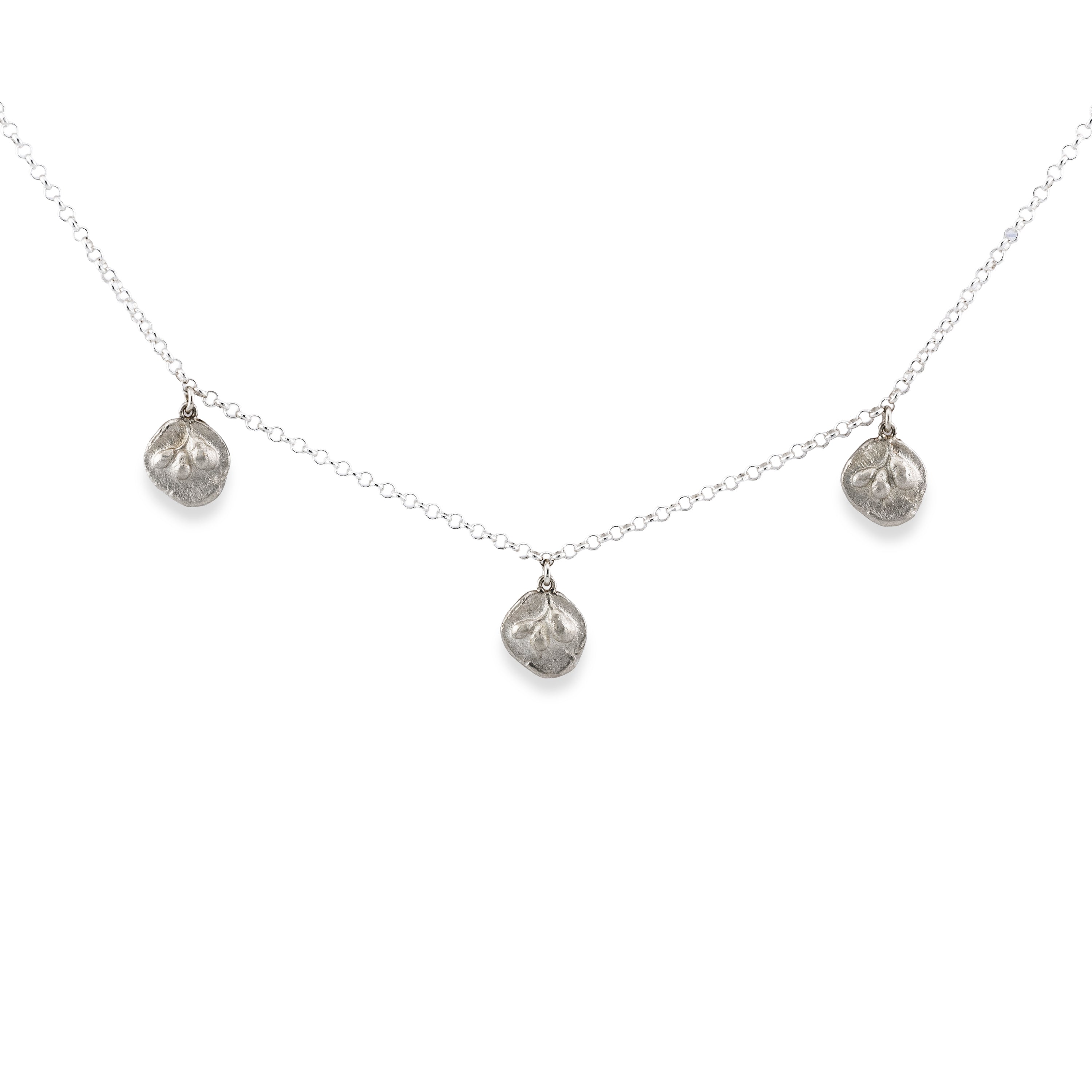 Triplet Charm Necklace