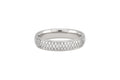Three-row Diamond Pavé