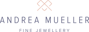 Andrea Mueller Fine Jewellery heart diamond logo custom design ottawa canada studio jewelry designer handmade crafted alternative bridal wedding rings diamonds
