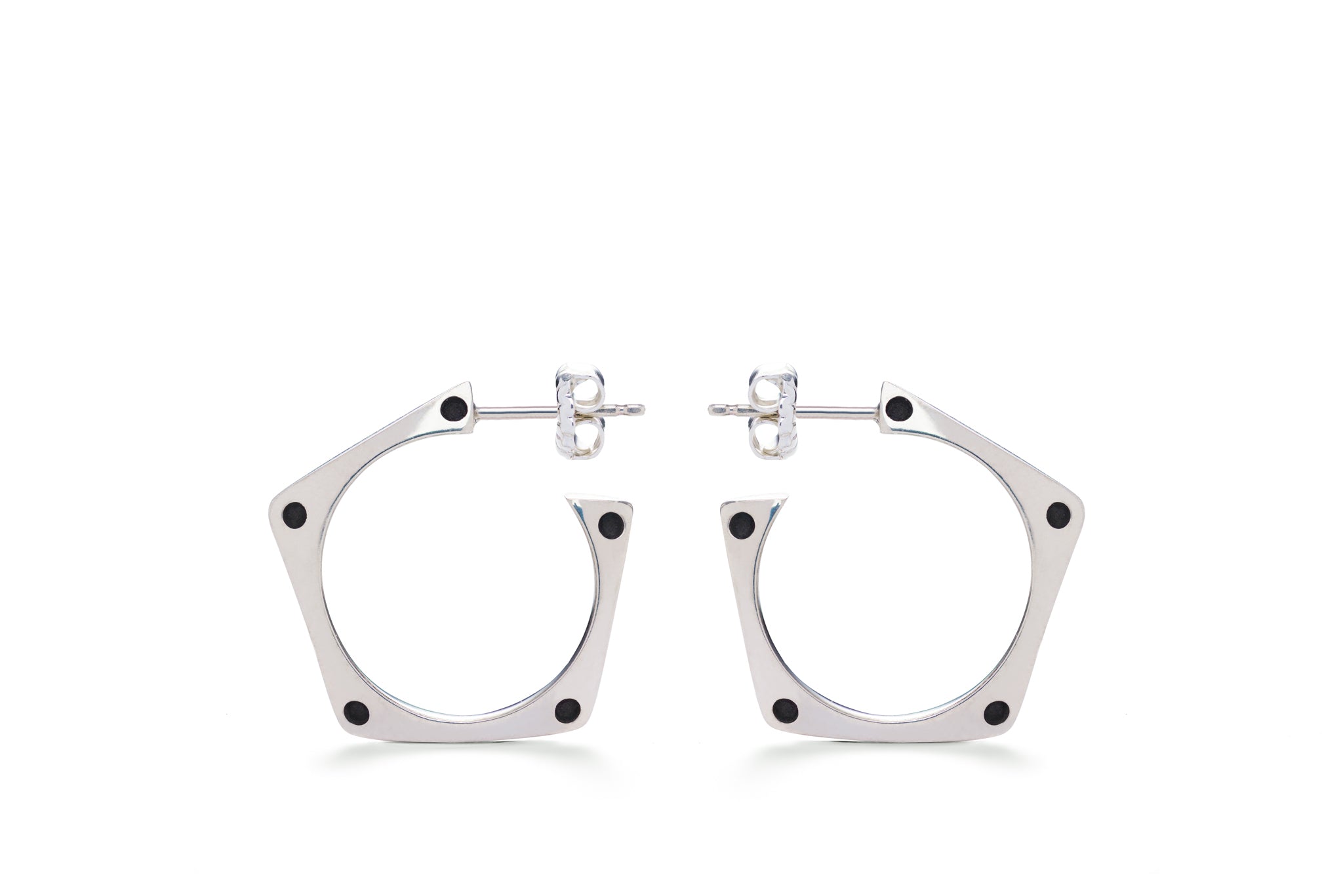 Geometric Hoops with Dots