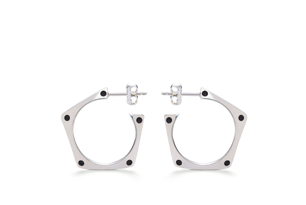 Geometric Hoops with Dots