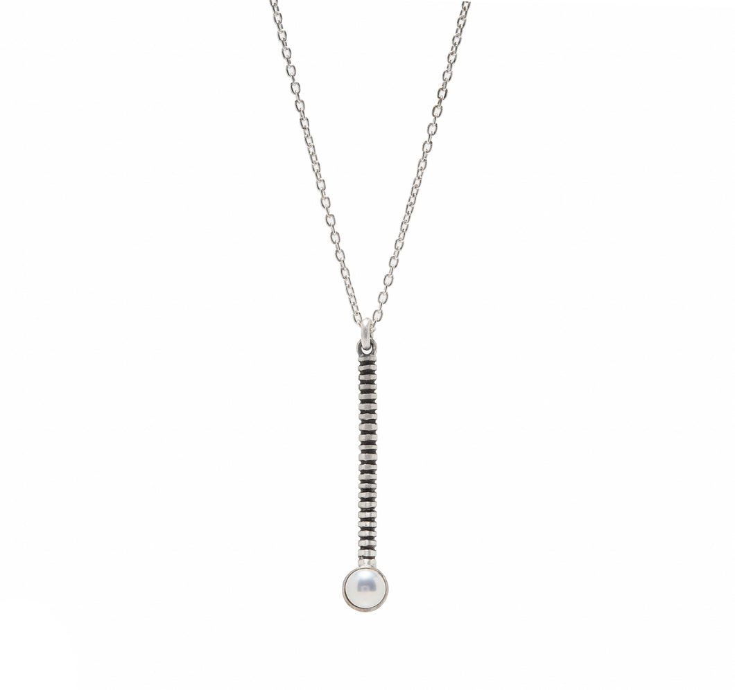 Long Spiral with Pearl