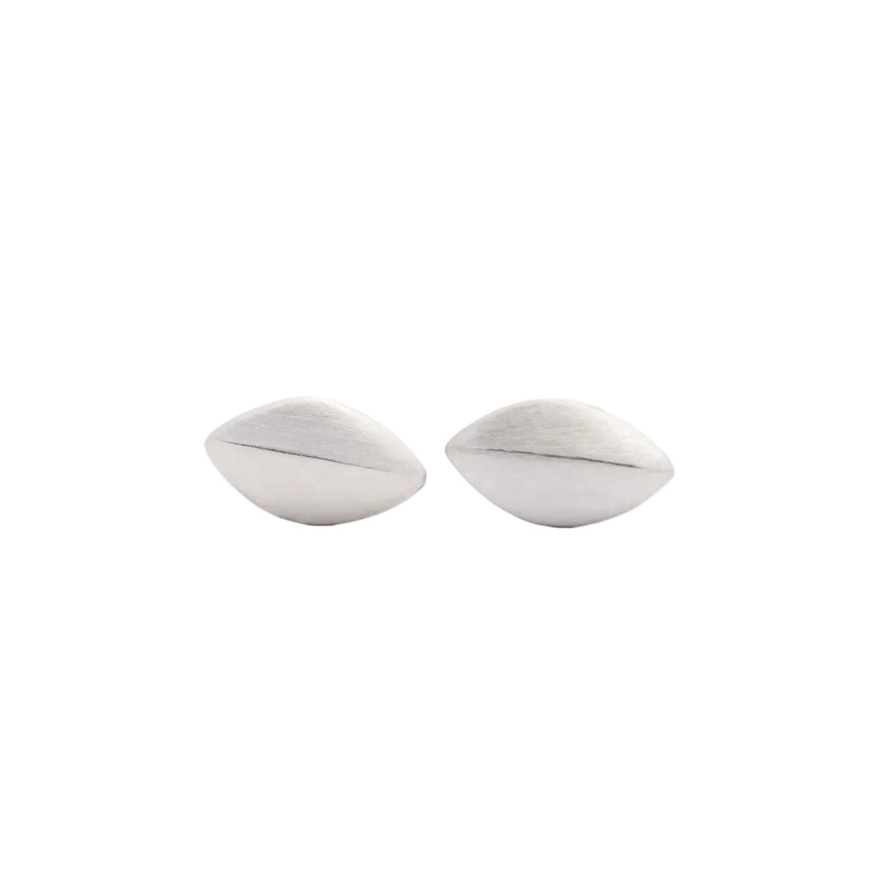 Smooth Mini Leaf Studs