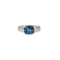 Antique Cut London Blue Topaz