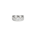 Floral Diamond Band