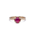 Pink Rose Cut Sapphire